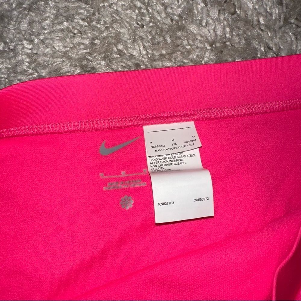 NWT Nike High-Waist Cheeky Swim Bottoms - Pink - women’s medium - Picture 4 of 7